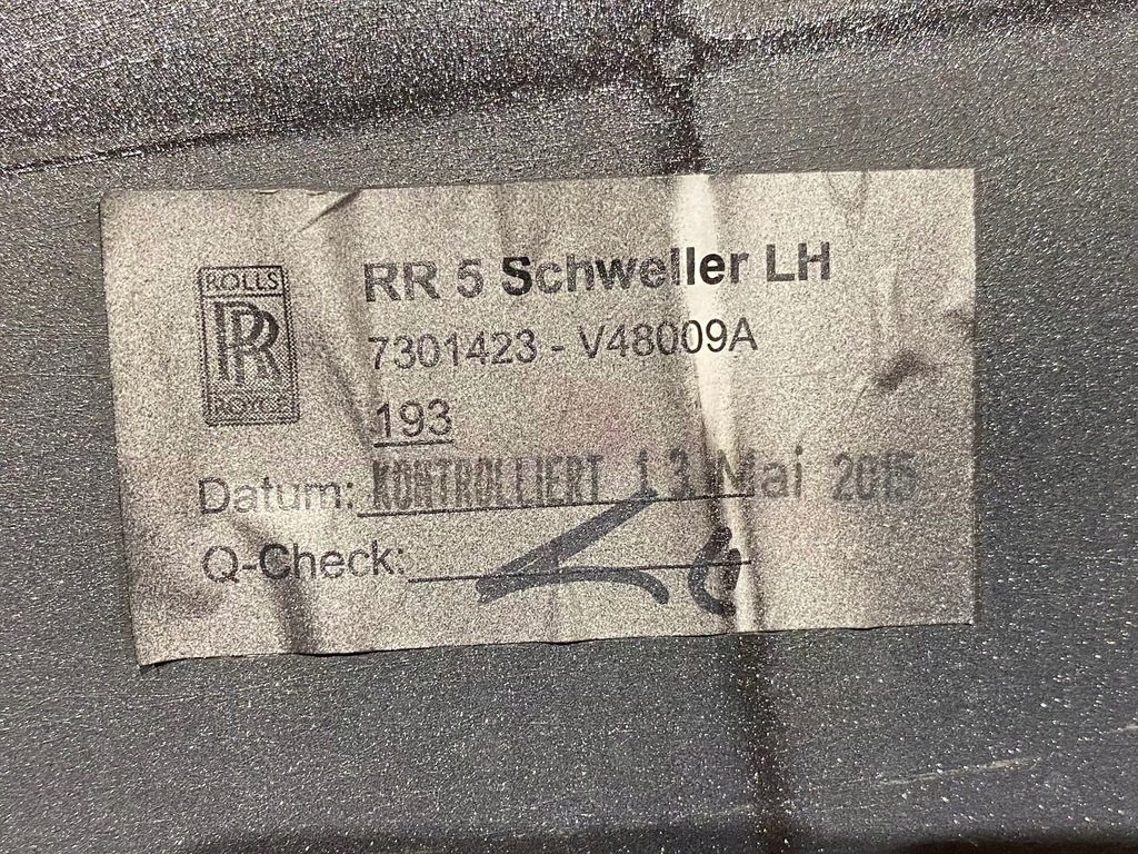 фото №8, Rolls royce wraith молдинг поріг поріг 51777301423