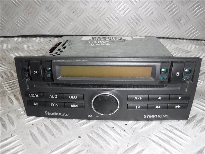 фото №1, Радио skoda fabia lift