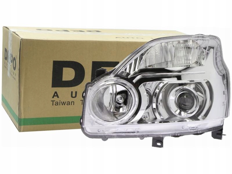 фото №1, Лампа фара левый nissan x-trail ii 07-13