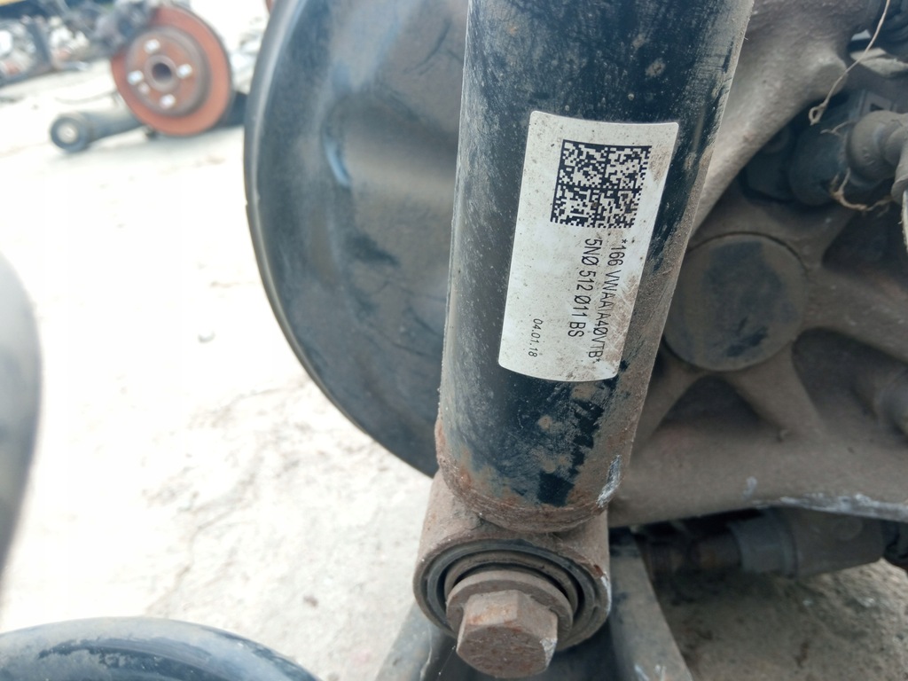 фото №7, Audi q3 8u балка подрамник подвеска задние задняя