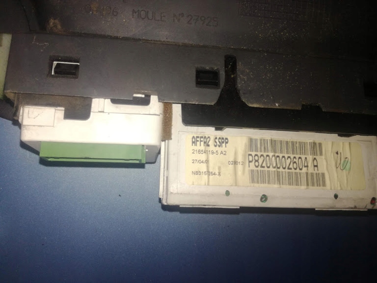 фото №8, Дисплей renault laguna ii 8200025909