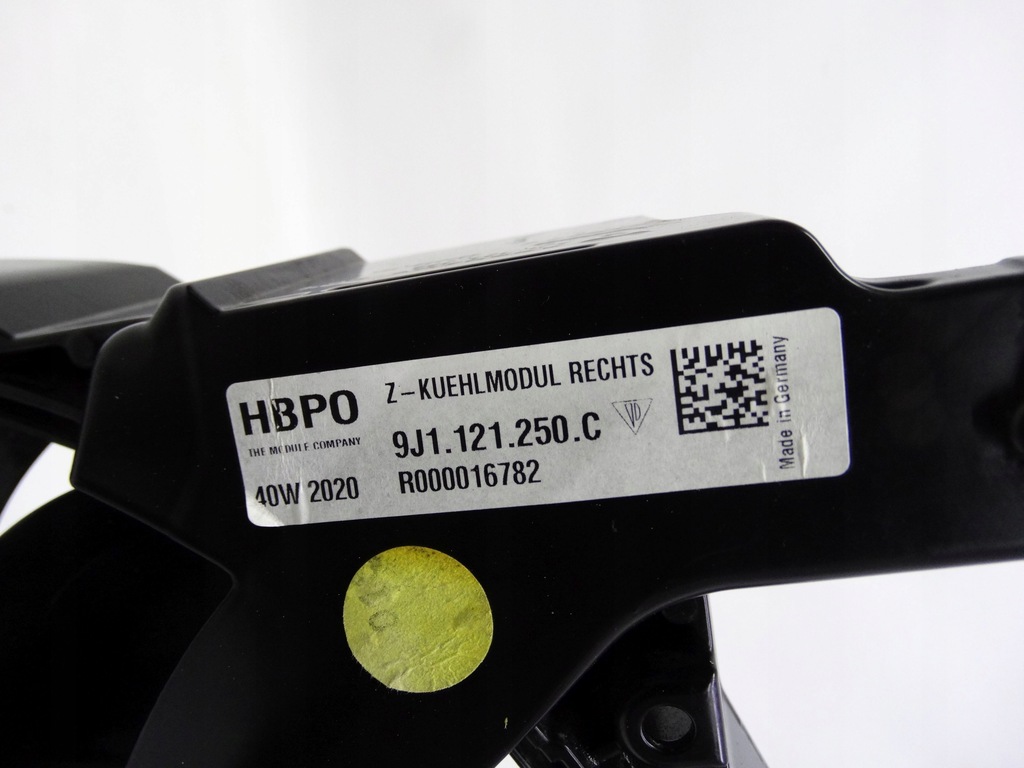 фото №8, Porsche taycan 9j1 20- вентилятор радиатора правый 9j1121250c оригинальный