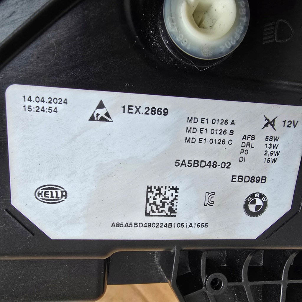 фото №15, Bmw x1 u11 лампи ліва права перед full led