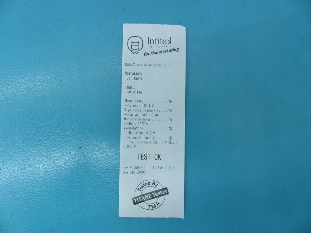 фото №5, Test стартер seat altea 1.6 tdi