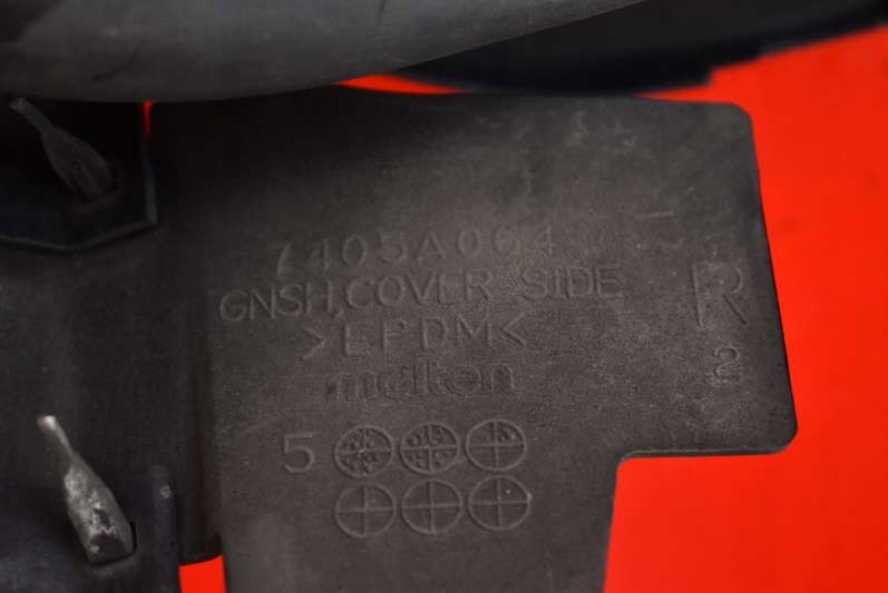 фото №13, Жабо полный eu 7405a155 7405a174 mitsubishi outlander 2 ii 05-09