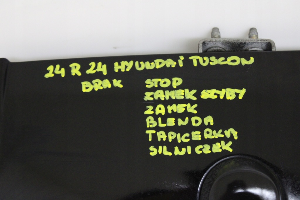 фото №11, Hyundai tucson i 2004r- крышка багажника крышка багажника - eb - код лакокрасочного покрытия