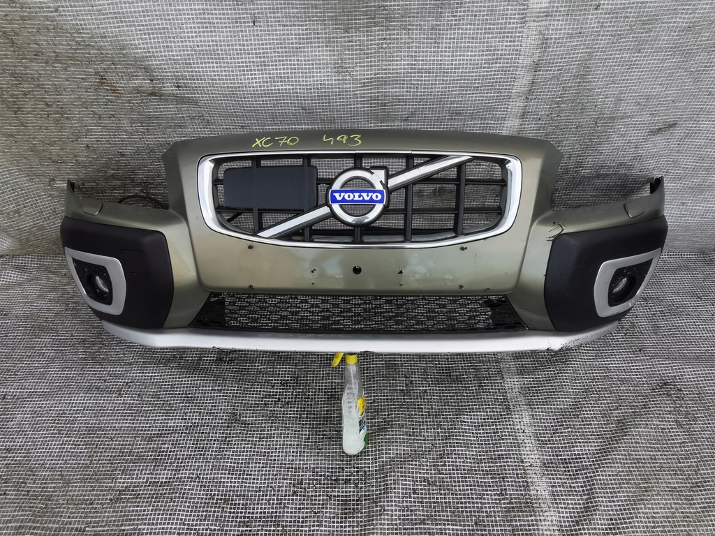 фото №1, Volvo xc70 ii 07-16 бампер передній перед kompletny pod радар колір 493