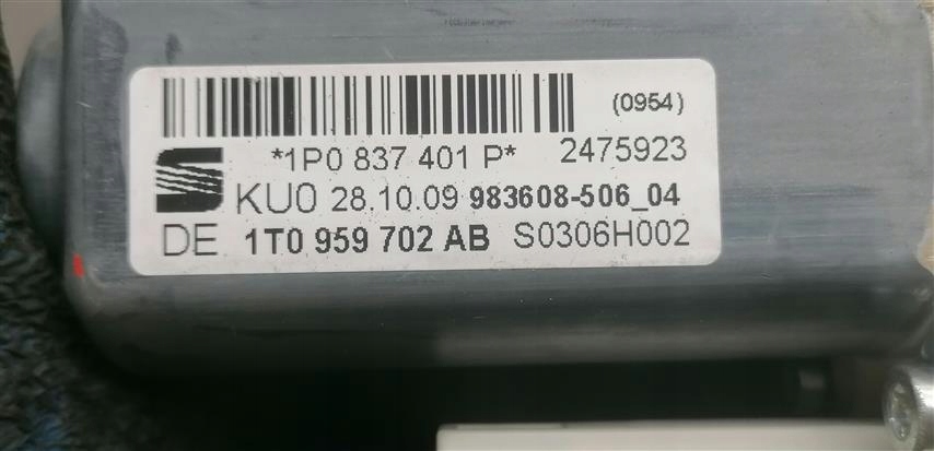 фото №4, 1p0837401p 3c0959792 моторчик скло leon ii lift