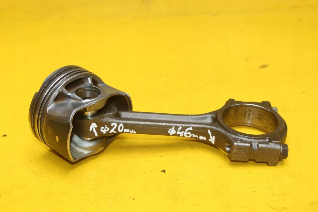 фото №10, Поршень поршни шатун шатун renault clio iv dacia nissan 0.9 tce h4ba400 7289