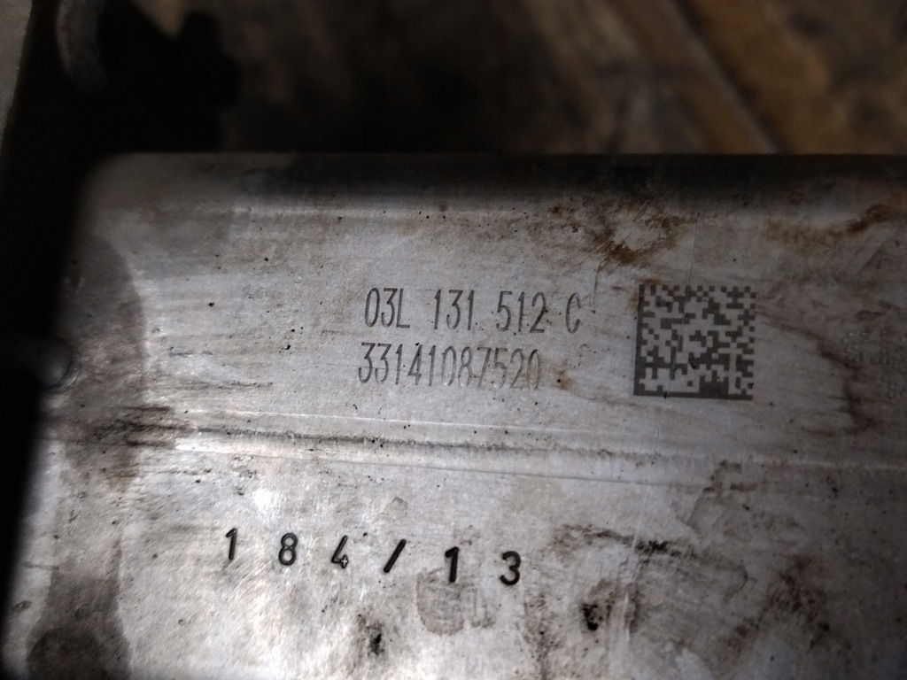 фото №7, Клапан egr с радиатор - vw 2.0tdi - 03l131512c