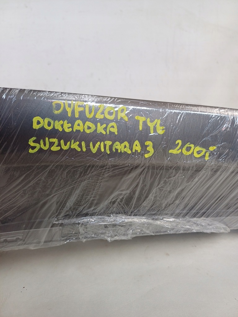 фото №10, Накладка диффузор бампера задняя suzuki vitara iii 3