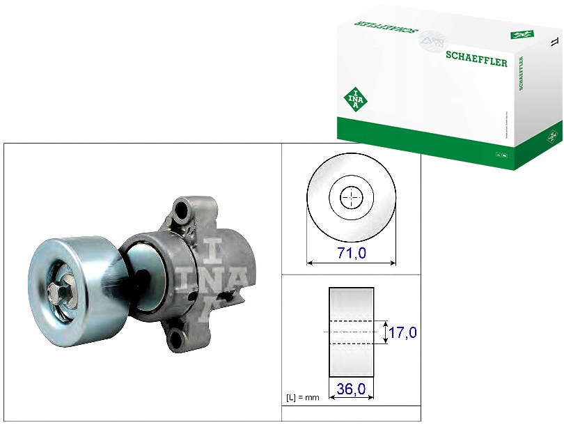 фото №1, Ina napcz ремінь клиновий mazda 6 2.0 di gg