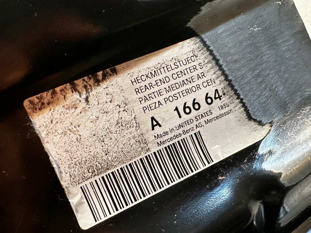 фото №6, Mercedes ml w166 gle pas задний