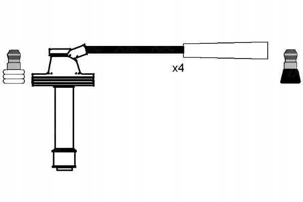 фото №2, Ngk дроти запалювання volvo ngk