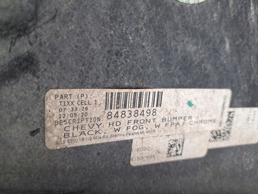 фото №11, Chevrolet silverado hd бампер передний перед