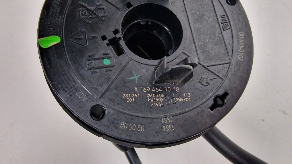 фото №10, Mercedes w203 перемикач стрічка шлейф a2035408145 датчик kąta повороту