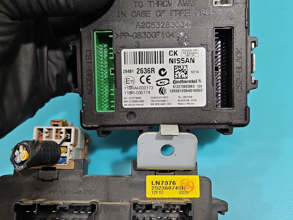 фото №10, Бортовий комп'ютер блок керування двигуна 0281018172 237100746r renault koleos 2.0 dci