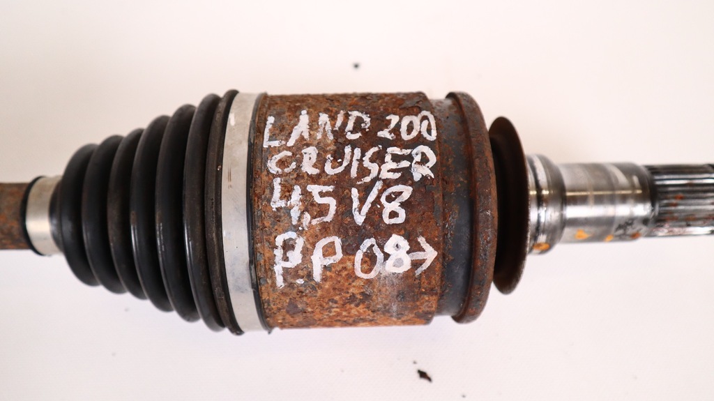фото №7, Toyota land cruiser 200 4.5 d v8 08- приводной вал правая перед