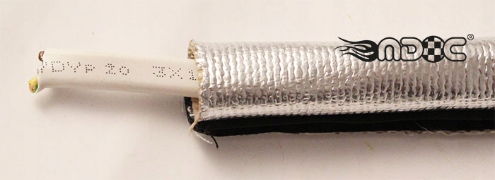 фото №4, Mdc защита тепловая шланг термоизоляция rękaw na липучка шланг wąż 10,5cm