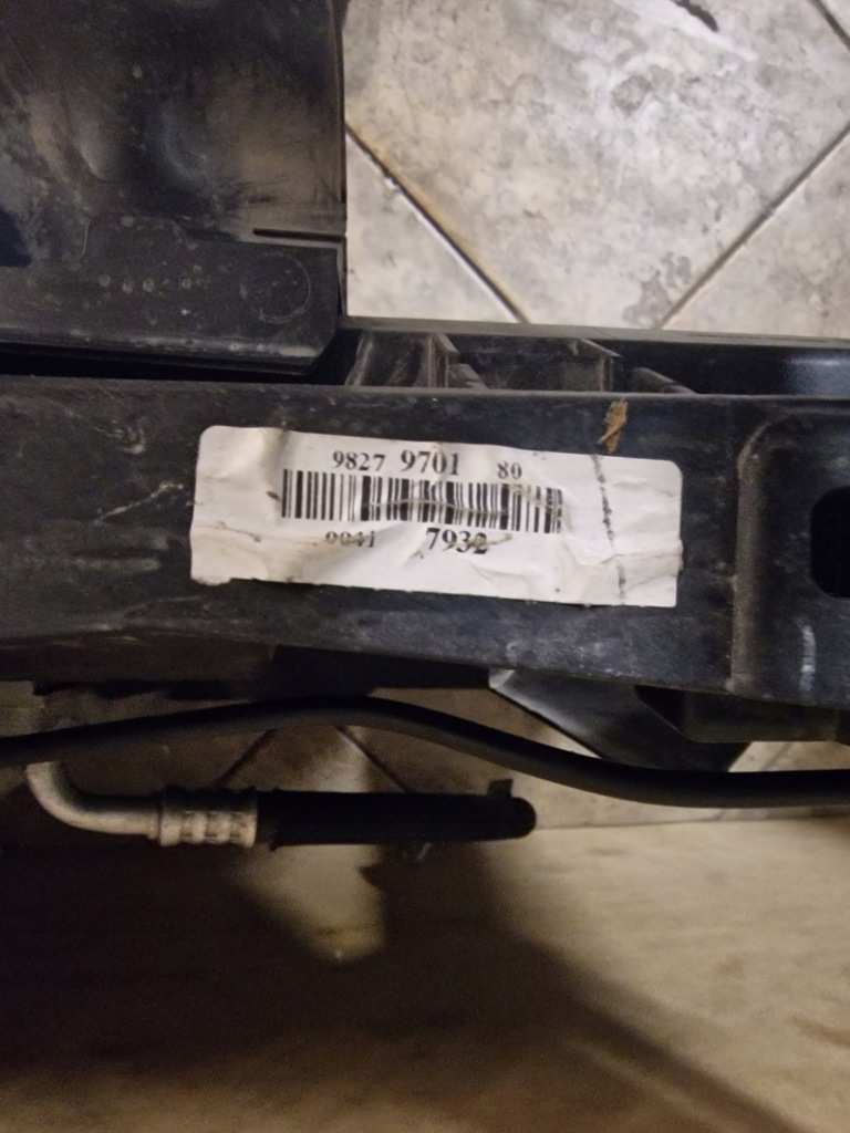 фото №8, Pas передній комплект радіатор opel corsa f демонтаж