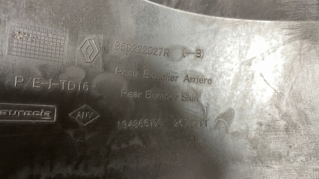 фото №12, Dacia duster ii бампер задня задній 2017-