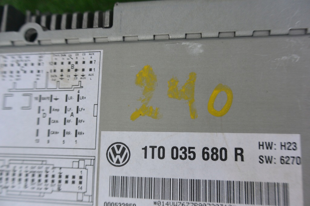 фото №8, Радио navi rns-510 rns 510 vw led ssd premium kod