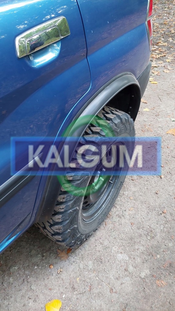 фото №11, Розширювачі підкрилок крила гумові patrol 50 mm