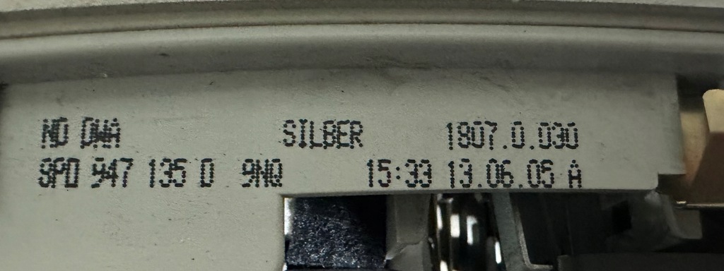 фото №8, Audi a3 8p лампа потолочный 8p0947135d 8p0951177 ładna