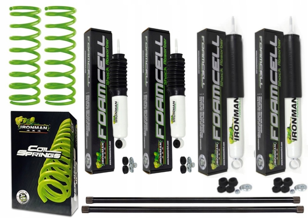 фото №1, Набор подвеска lift +40 mm hyundai terracan ironman foam cell масляные