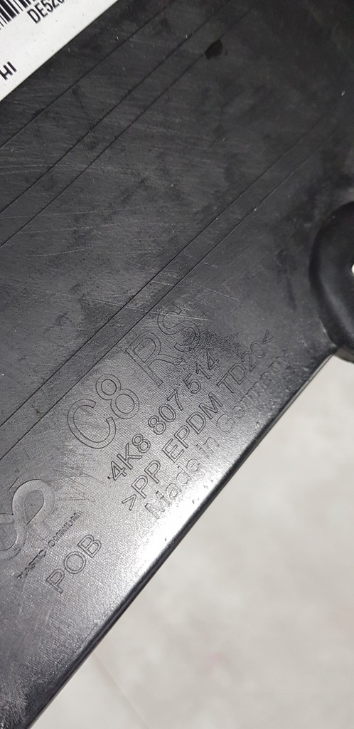 фото №15, Audi rs6 rs7 4k8 c8 18- спойлер дифузор бампера