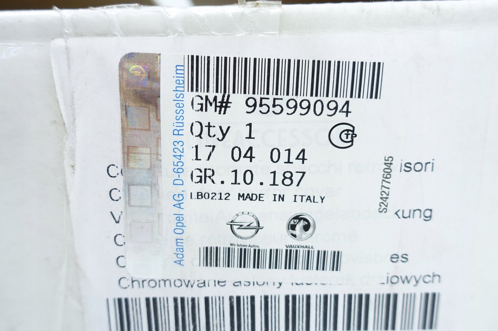 фото №7, Корпус дзеркало ліва права fiat doblo хром