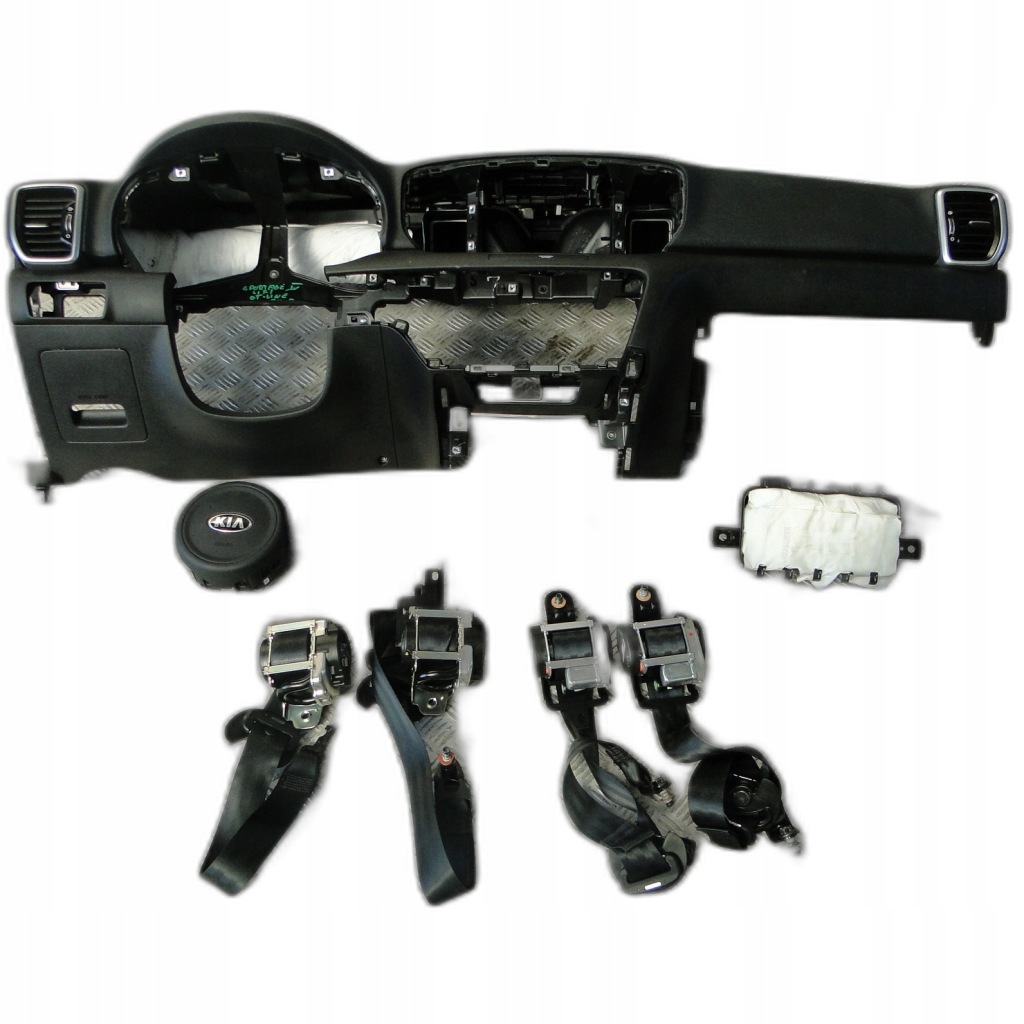 фото №1, Панель приладів консоль подушка безпеки kia sportage iv lift gt line orginał