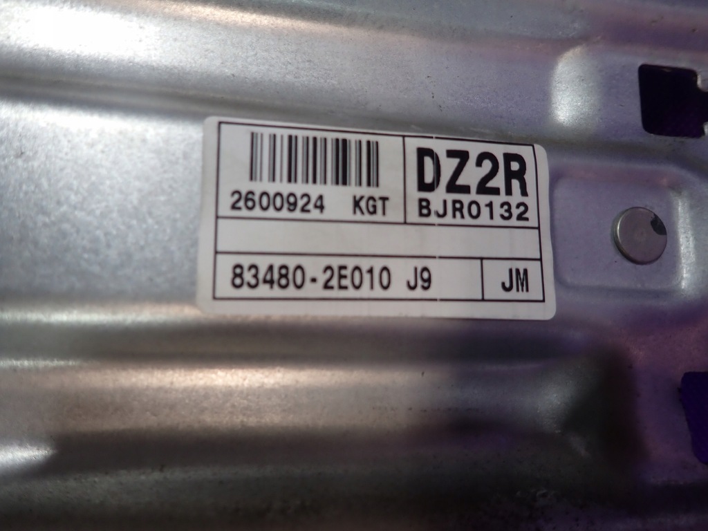 фото №5, Tucson i 04- подъемник стекло задняя правый 834802e010