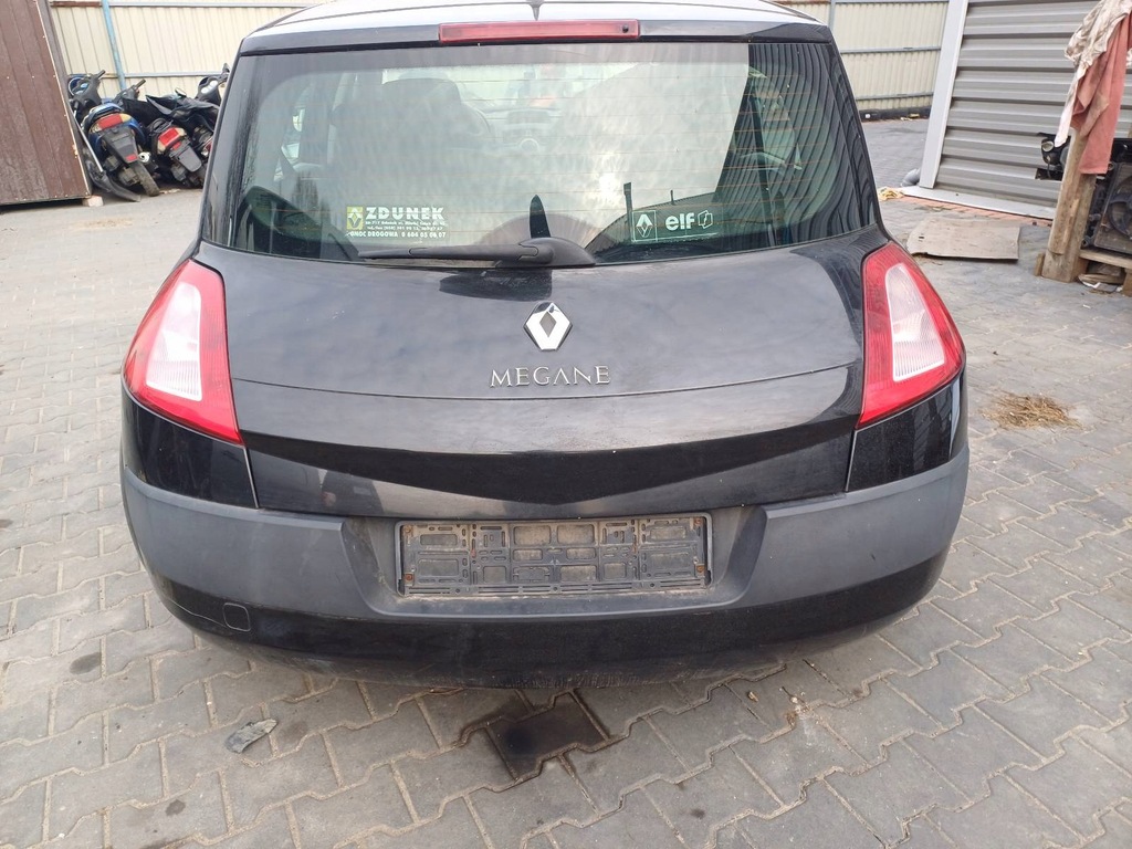 фото №1, Kompletny задня кришка багажника бампер лампа renault megane ii