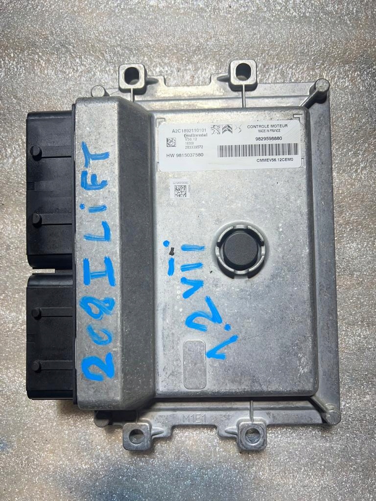 фото №1, Блок управления двигателя psa 9829598880