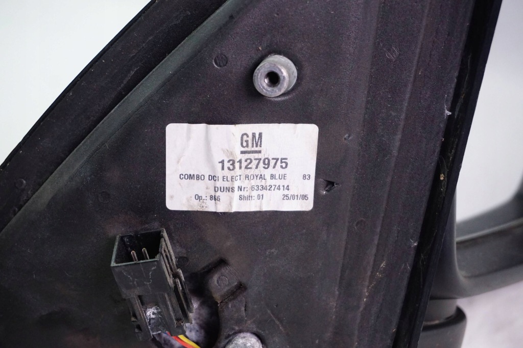 Дзеркало праве  5 pin opel combo c 13127975 Оригінал