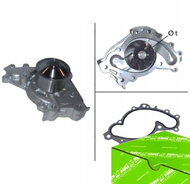 фото №1, Valeo 506618 насос wody, охолодження двигуна