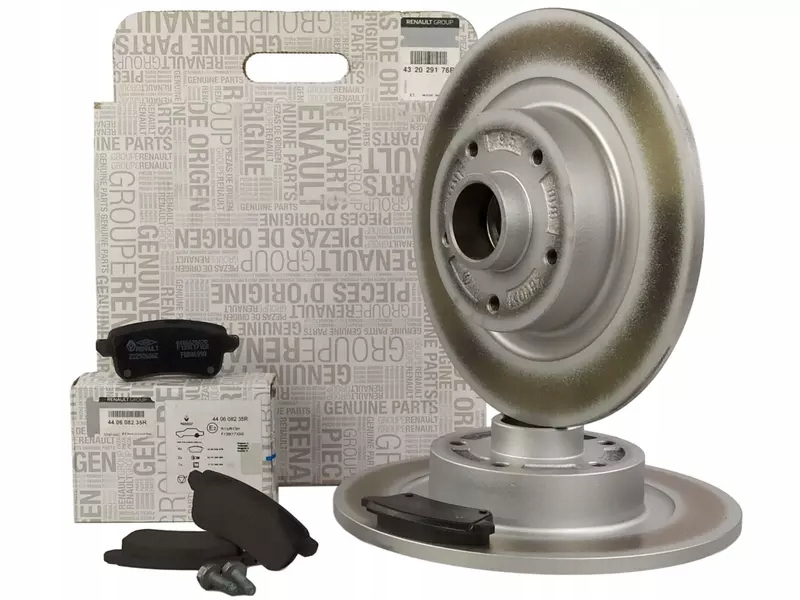 фото №2, Оригинальный номер renault тормозные диски+ тормозные колодки задняя renault talisman 290mm