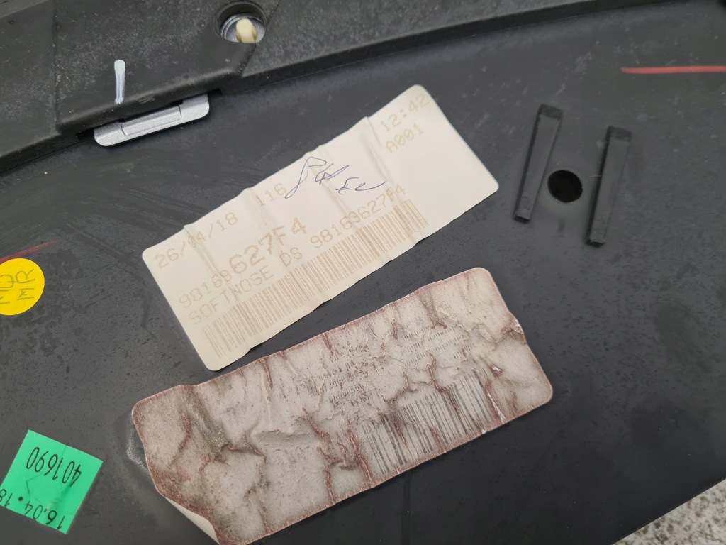 Citroen ds7 спойлер góra бампера перед 98169627f4 Цена