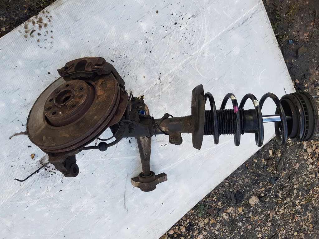 фото №5, Peugeot 508 амортизаторна стійка поворотний кулак ліва важіль 1.6 2.0 hdi 9676831880