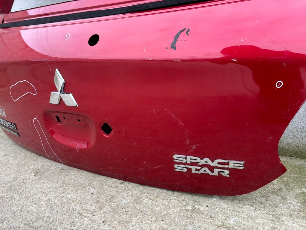 фото №7, Кришка багажника задня задня mitsubishi space star ii od 2013