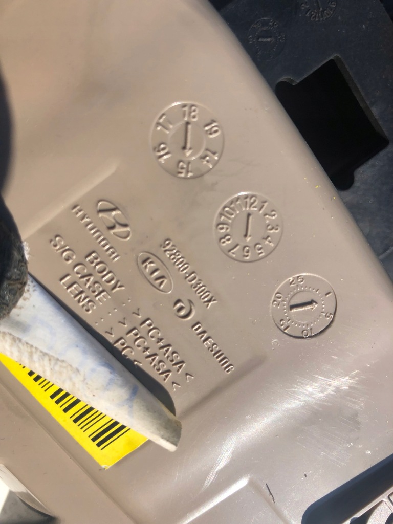 фото №4, Лампа потолочный hyundai tucson ii