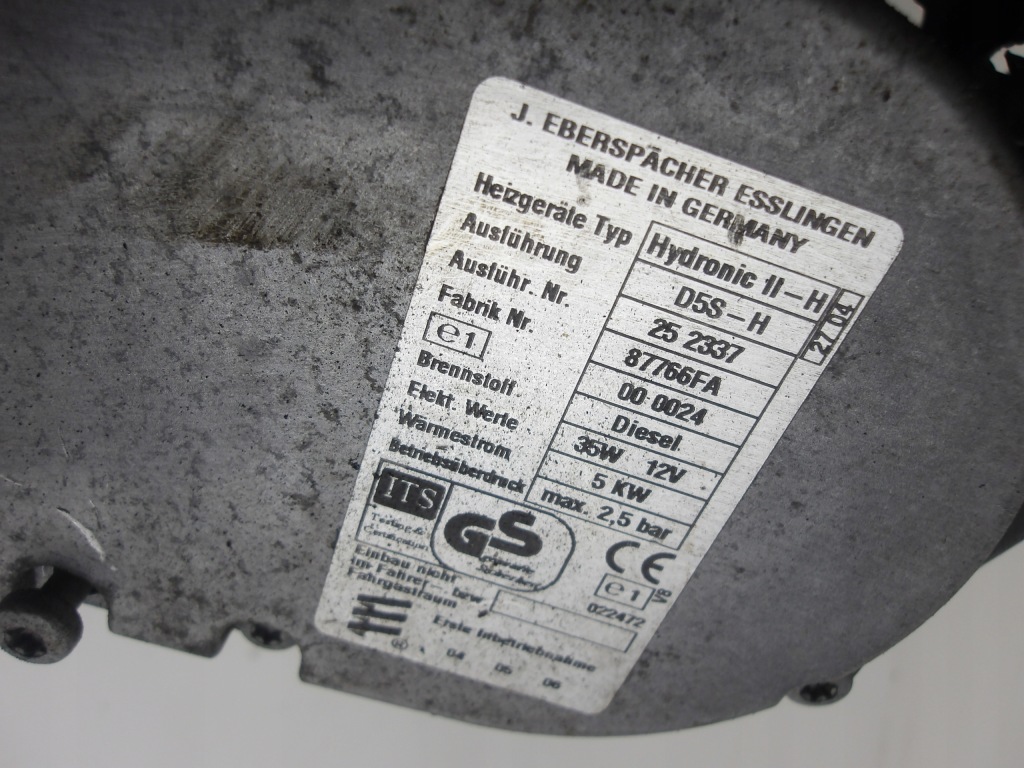 фото №7, Ssangyong kyron 05- 2.0 xdi webasto обігрівач стояночний оригінальний номер