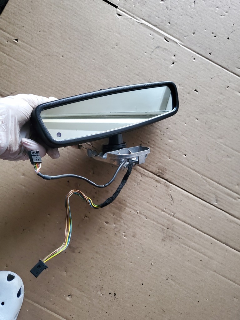 фото №8, Дзеркало внутрішнє заднього виду заднього виду mercedes s w221 оригінальний номер eu