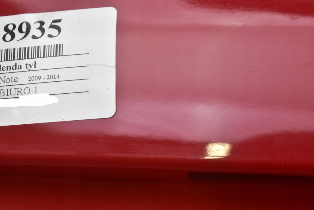 фото №8, Накладка ручка крышки задняя задняя z10 nissan note 1 i e11 lift 09-14