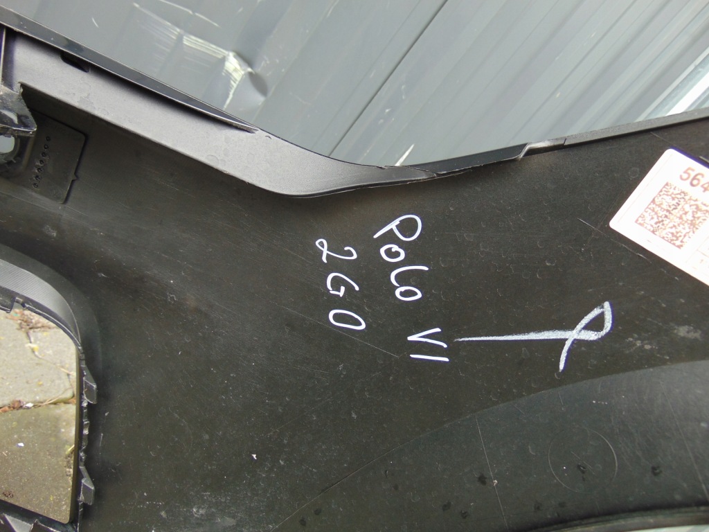 фото №14, Бампер перед передній 4x pdc vw polo vi 2g0807221