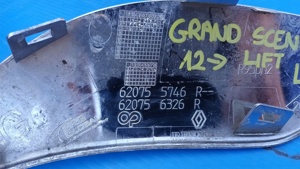 фото №11, Хром бампера renault grand scenic lift 12-13