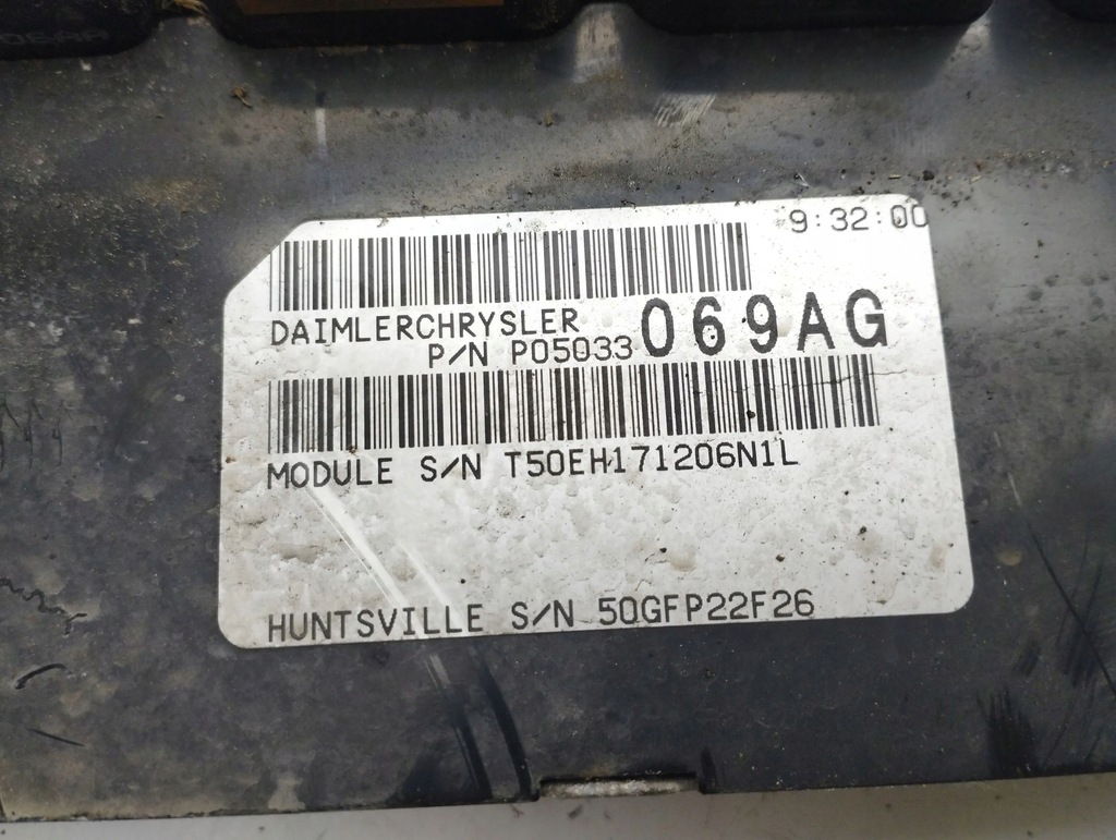 фото №7, Chrysler pt cruiser 2002 блок керування / модуль ecu