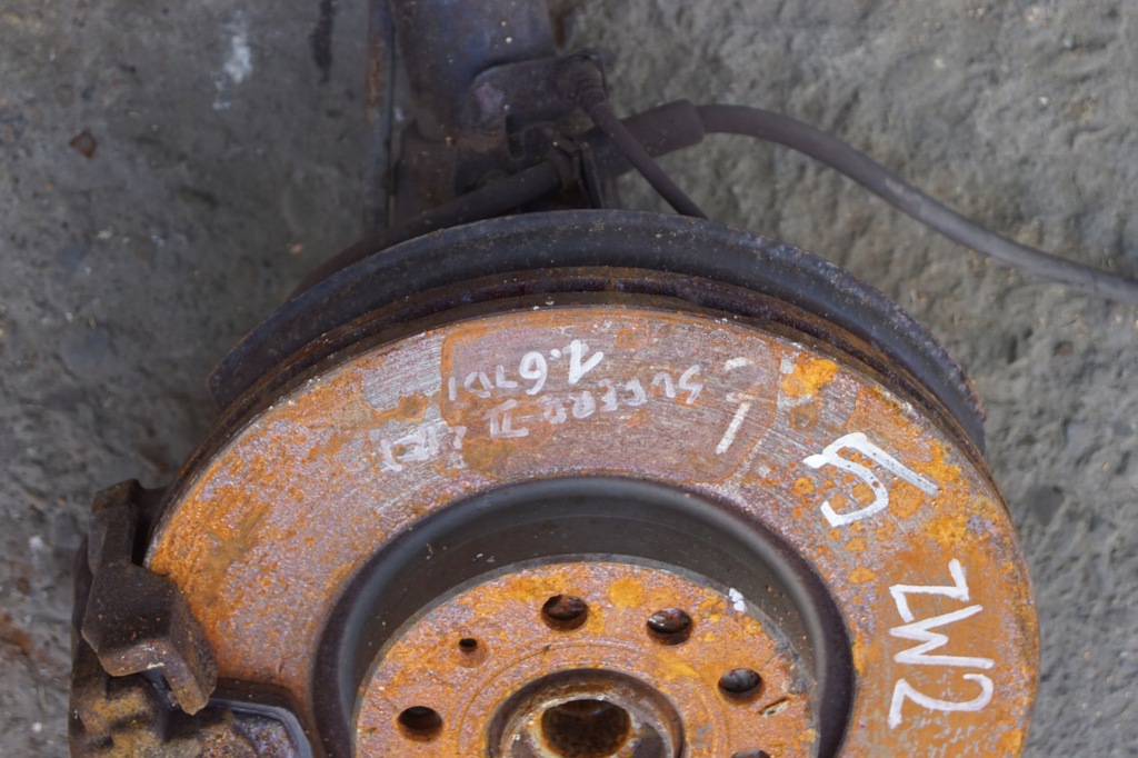 фото №6, Поворотный кулак левый перед skoda superb ii lift 1.6 tdi