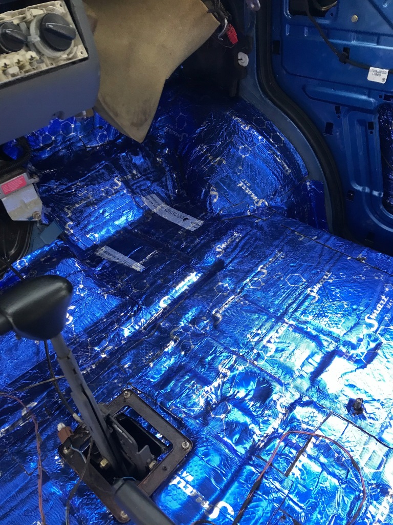 Мат шумоізоляційна бутилова на підлога автомобіля samoprzylepna з алюміній Оригінал